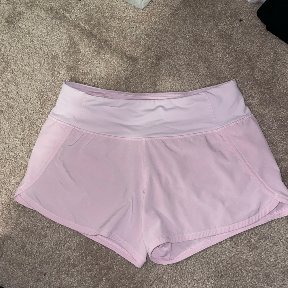 Pink Lululemon Shorts
